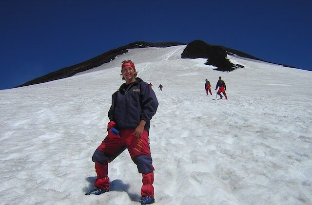 You can climb to the top of Volcan Villarrica with cramp-on boots, an ice axe and special sliding pants that are provided to make the decent speedy and fun! It felt like a scene out of the movie "Alive".