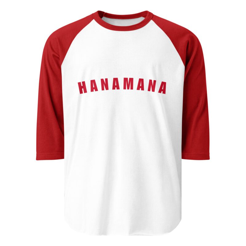Hanamana 3/4 Sleeve Shirt (red)