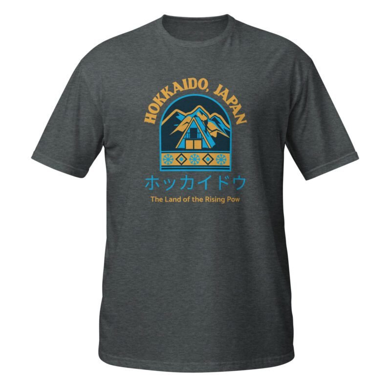 Hokkaido, Japan, Land of the Rising Pow T-shirt