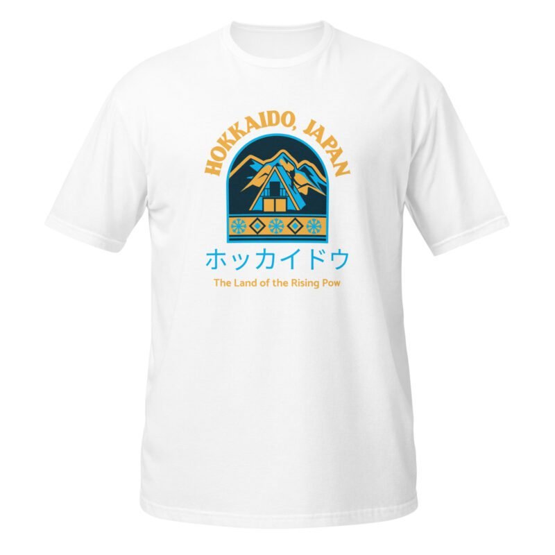 Hokkaido, Japan, Land of the Rising Pow T-shirt