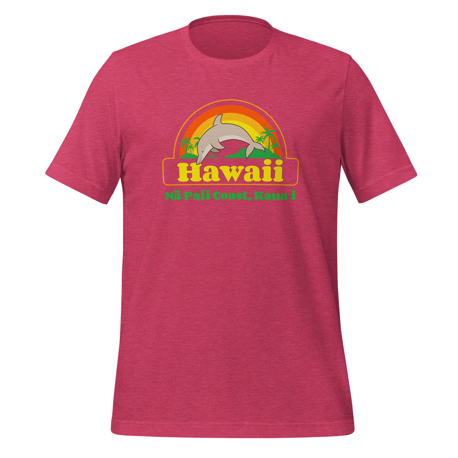 Na Pali Coast, Kauai, Hawaii Dolphin unisex t-shirt