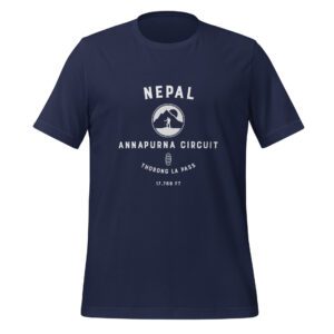 Nepal, Annapurna Circuit unisex tshirt