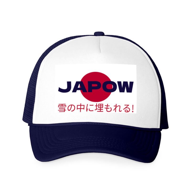 JAPOW "Buried in Snow" Trucker Cap - Navy