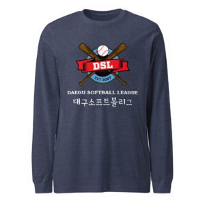 Daegu Softball League Unisex Long Sleeve Shirt