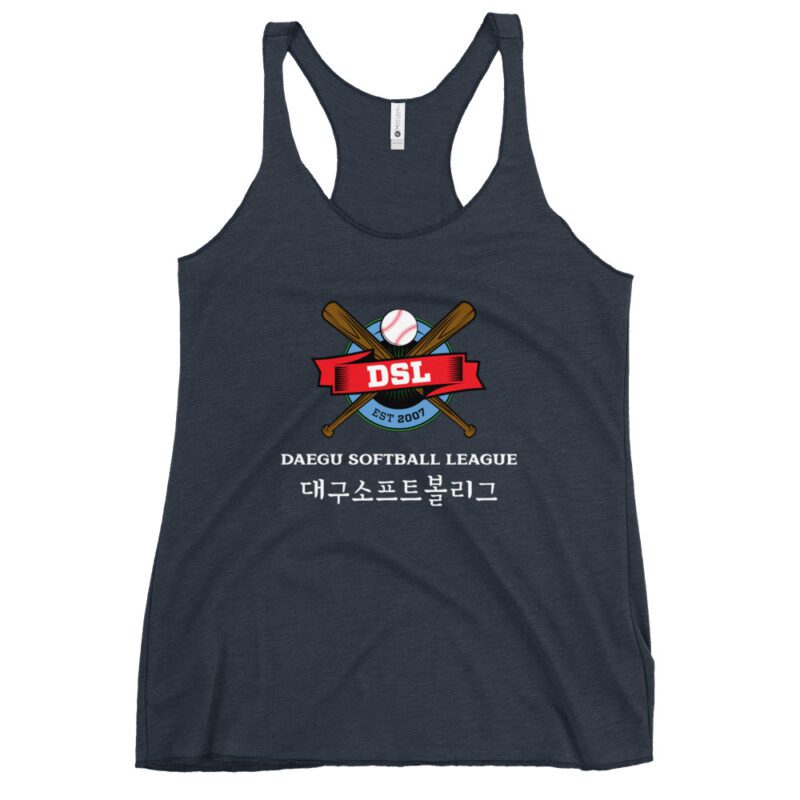 Daegu Softball League Women's Racerback Tank Top