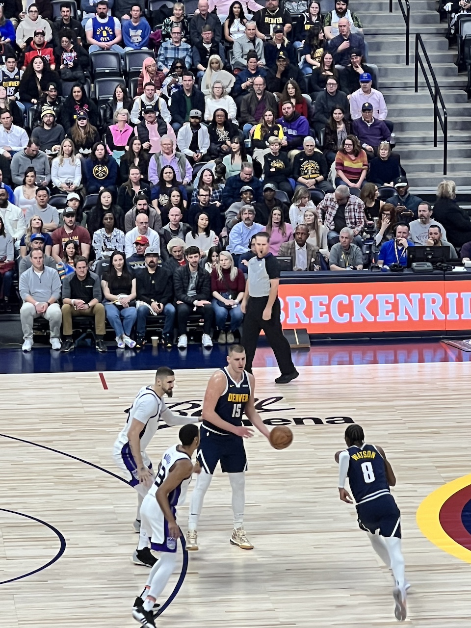 My first Denver Nuggets game was also my first sober Nuggets game. 