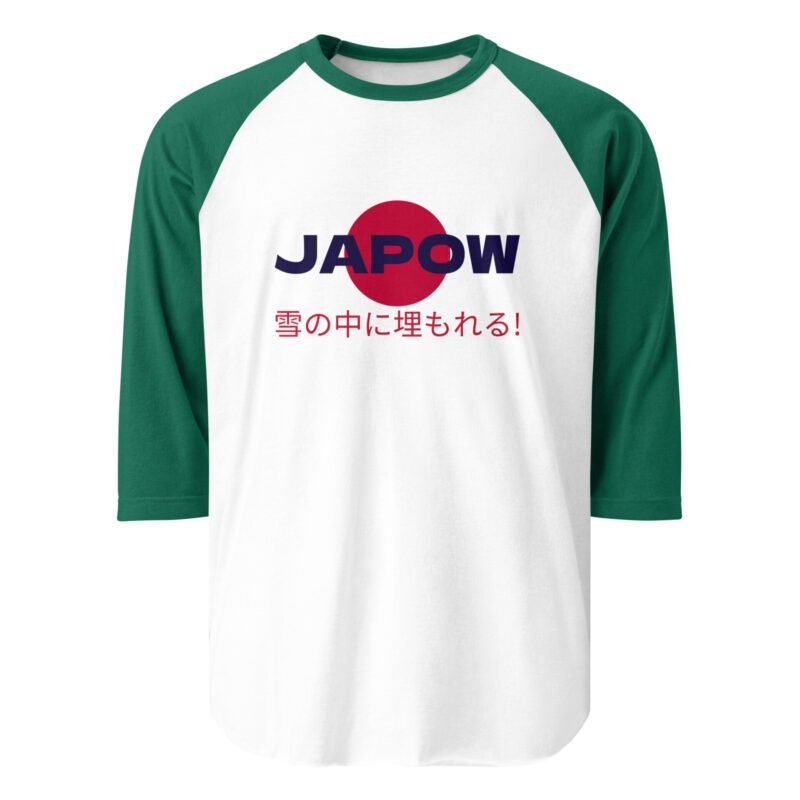 JAPOW 3/4 Sleeve Shirt_Green