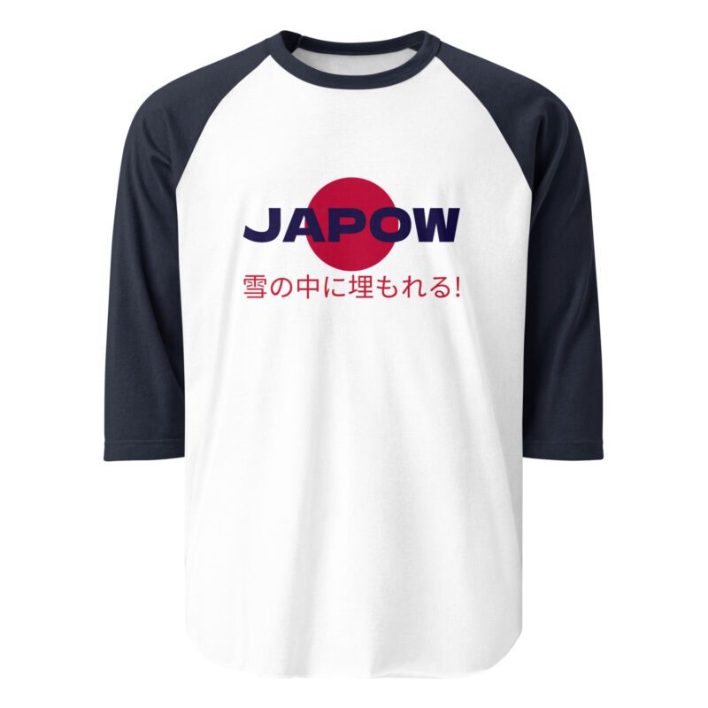 JAPOW 3/4 Sleeve Shirt_Navy