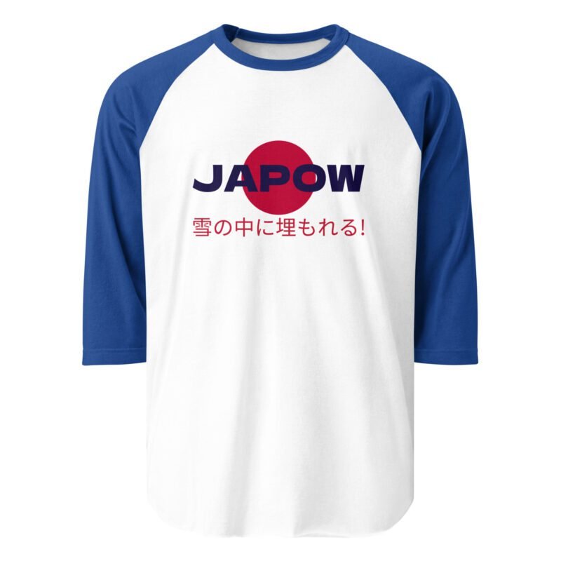 JAPOW 3/4 Sleeve Shirt_Royal