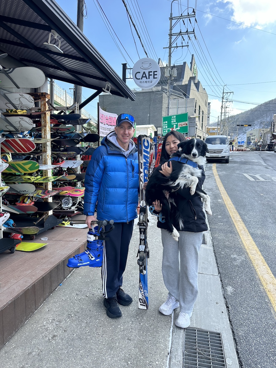 You can find higher-quality ski and snowboard rentals in the small town outside of High 1 Resort.