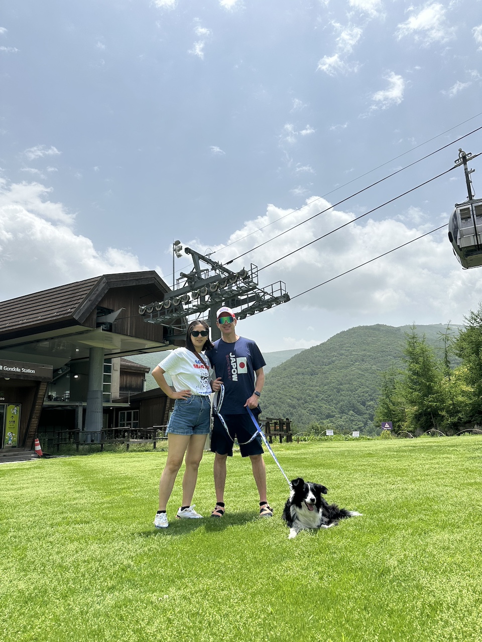 At the Hill Condo gondola station, the winter access point to the mountain. 