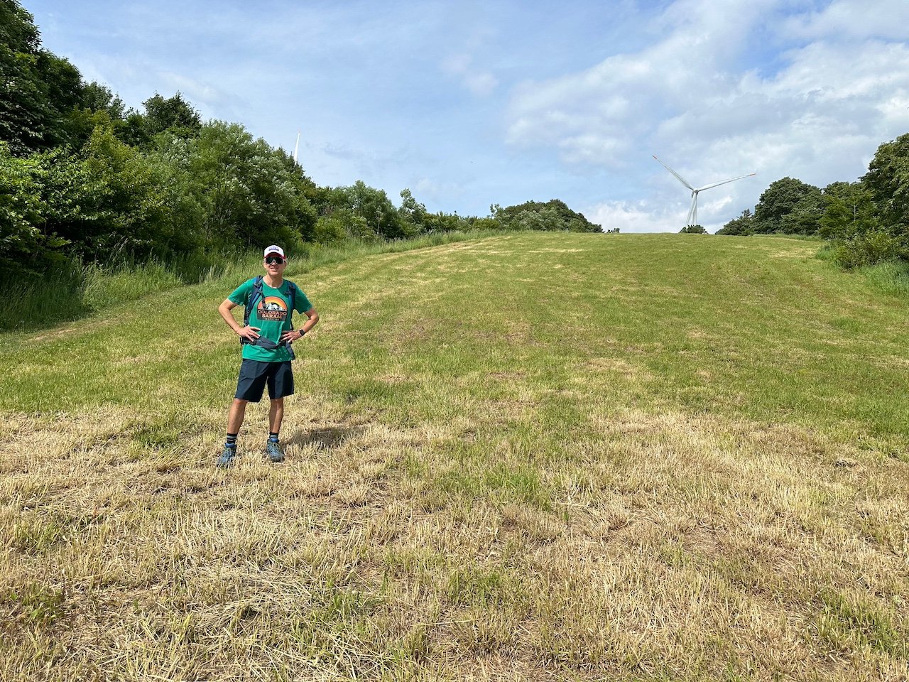 Summer trekking at the Han Neul Sky Ranch (하늘목장) in Gangwon-Do, South Korea. 