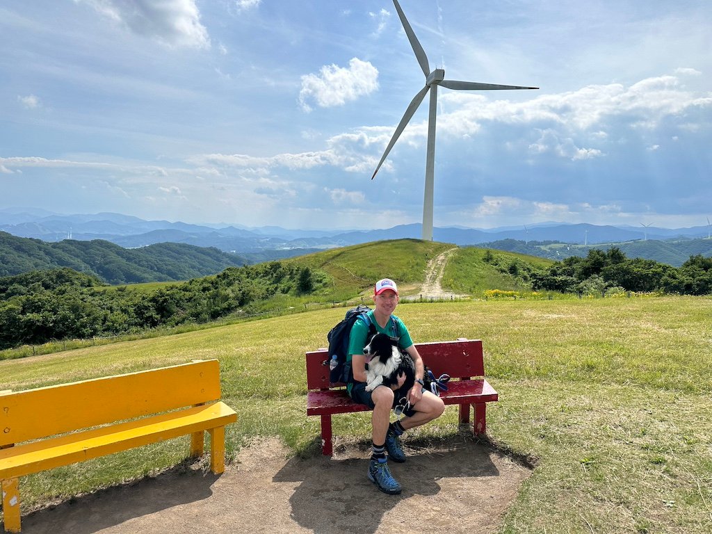 You can trek, or take the tractor carriage to the top viewpoints at Han Neul Sky Ranch. 